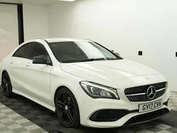 White Used 2017 Mercedes CLA220 AMG line Sedan | £15,490 (Fair price)