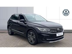 Black Used 2022 VW Tiguan Elegance SUV | £23,995 (Fair price)