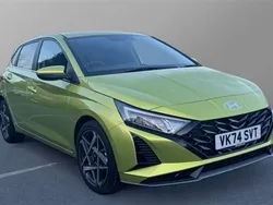 Lucid lime Used 2024 Hyundai i20 Ultimate Hatchback | £17,972 (Fair price)