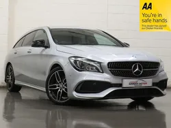 Silver Used 2016 Mercedes CLA220 AMG line Sedan | £13,749 (Fair price)