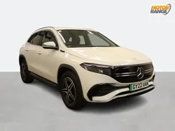 White Used 2022 Mercedes EQA250 AMG line SUV | £20,895 (Fair price)