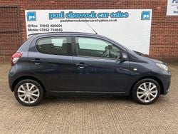 Blue Used 2014 Peugeot 108 Active Hatchback | £4,695 (Fair price)