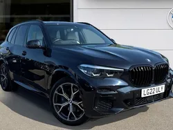 Black Used 2022 BMW X5 M Sport SUV | £44,306 (Good price)