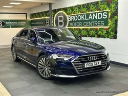 Blue Used 2019 Audi A8 S-Line Sedan | £31,485 (Expensive)