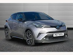 Silver Used 2017 Toyota C-HR SUV | £14,595 (Fair price)