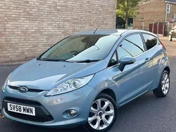 Blue Used 2008 Ford Fiesta Titanium Hatchback | £2,999 (Fair price)