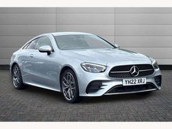 Silver Used 2022 Mercedes E300 AMG Line Premium Coupe | £30,700 (Fair price)