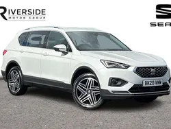 White Used 2020 Seat Tarraco XCELLENCE SUV | £18,490 (Fair price)