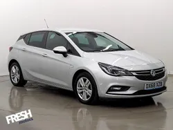 Silver Used 2018 Vauxhall Astra Design Edition Hatchback | £6,190 (Fair price)
