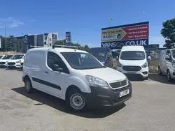 White Used 2017 Peugeot Partner S MPV | £4,495 (Fair price)