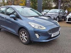 Blue Used 2019 Ford Fiesta Zetec Hatchback | £9,000 (Fair price)