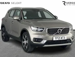 Pebble grey Used 2021 Volvo XC40 Inscription SUV | £24,490 (Fair price)