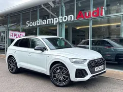 White Used 2024 Audi Q5 Black Edition SUV | £42,740 (A bit pricey)
