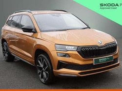 Phoenix orange metallic Used 2023 Skoda Karoq SportLine SUV | £26,995 (Fair price)