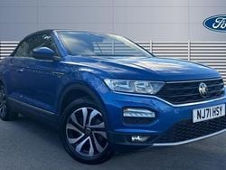 Blue Used 2021 VW T-Roc Cabriolet Active Cabriolet | £18,454 (Super price)