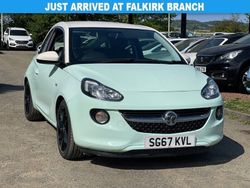 Green Used 2017 Vauxhall Adam Slam Hatchback | £5,750 (Fair price)