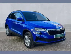 Blue New 2025 Skoda Karoq SE Drive SUV | £23,760