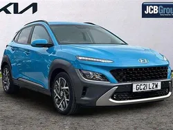 Blue Used 2021 Hyundai Kona Premium SUV | £13,795 (Good price)