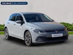Grey Used 2022 VW Golf VIII Life Hatchback | £16,982 (Fair price)