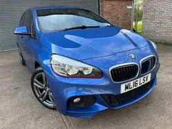 Blue Used 2016 BMW 216 M Sport Hatchback | £8,895 (Fair price)