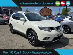 White Used 2017 Nissan X-Trail Tekna SUV | £9,411 (Fair price)
