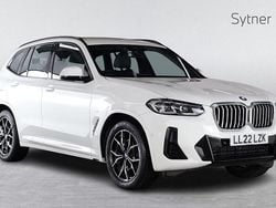 White Used 2022 BMW X3 M Sport SUV | £34,000 (Good price)