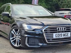 Black Used 2019 Audi A6 S-Line Estate | £19,995 (Good price)