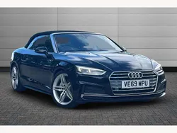 Black Used 2019 Audi A5 Cabriolet S-Line Cabriolet | £17,850 (Fair price)