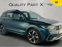 Blue Used 2021 VW Tiguan R-line SUV | £19,350 (Good price)