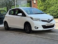 White Used 2014 Toyota Yaris Plus Hatchback | £6,350 (Fair price)