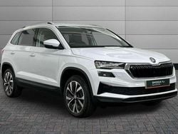 Moon white metallic Used 2024 Skoda Karoq SE L SUV | £21,000 (Fair price)