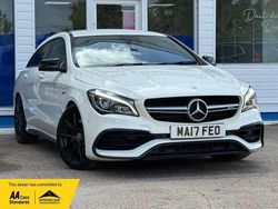 White Used 2016 Mercedes CLA45 AMG Shooting Brake AMG Estate | £19,200
