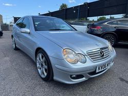 Silver Used 2006 Mercedes C200 SE Coupe | £2,499 (Fair price)