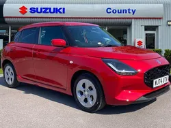 Red Used 2024 Suzuki Swift Hatchback | £18,595 (A bit pricey)