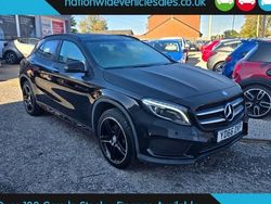 Black Used 2016 Mercedes GLA250 AMG line SUV | £10,742 (Fair price)