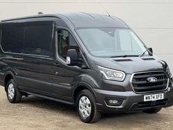 Grey Used 2024 Ford Transit Limited Van | £28,295 (Fair price)