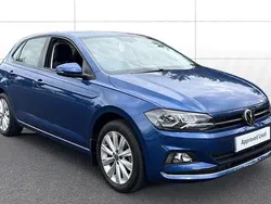 Blue Used 2021 VW Polo SEL Hatchback | £17,904 (Fair price)