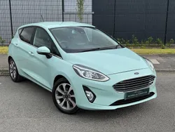 Green Used 2017 Ford Fiesta Titanium Hatchback | £7,990 (Fair price)