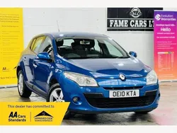 Blue Used 2010 Renault Mégane III Dynamique Hatchback | £1,000 (Good price)