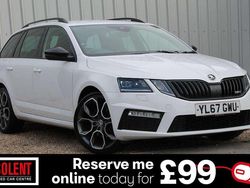 White Used 2018 Skoda Octavia vRS Estate | £15,490 (Fair price)