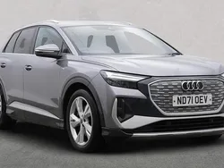 Grey Used 2022 Audi Q4 e-tron S-Line SUV | £24,239 (Good price)