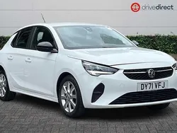 White Used 2021 Vauxhall Corsa Hatchback | £9,500 (Fair price)