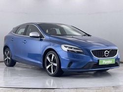 Blue Used 2017 Volvo V40 R-Design Hatchback | £8,390 (Fair price)