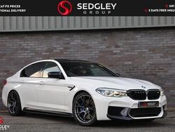 White Used 2018 BMW M5 Competition Edition Sedan | £36,995 (Expensive)