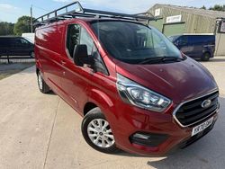 Red Used 2020 Ford Transit Custom Limited Van | £15,945 (Fair price)