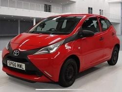 Red Used 2016 Toyota Aygo Hatchback | £5,295 (Good price)