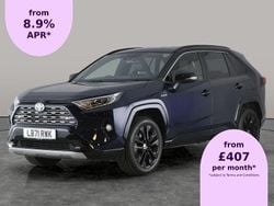 Blue/black Used 2022 Toyota RAV4 Hybrid SUV | £26,786 (Super price)