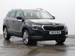 Black magic pearl effect New 2024 Skoda Karoq SE L SUV | £23,995