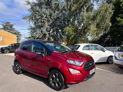 Red Used 2018 Ford Ecosport ST-Line SUV | £10,790 (Fair price)