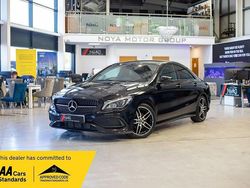 Black Used 2018 Mercedes CLA200 AMG line Sedan | £11,199 (Fair price)